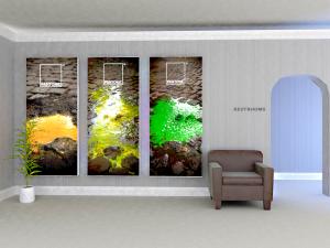 Wall-Mounted Lightbox